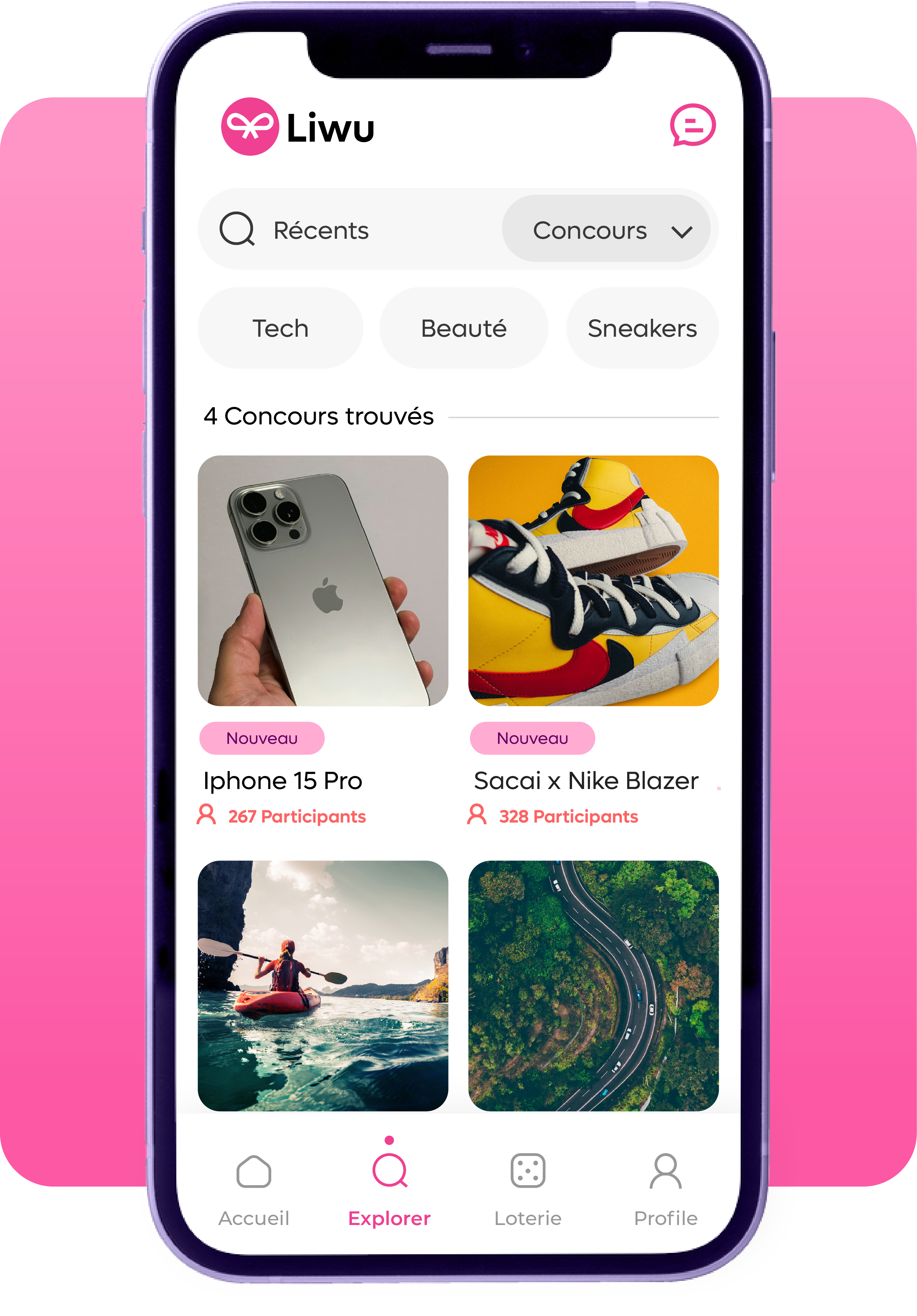 Une plateforme transparente